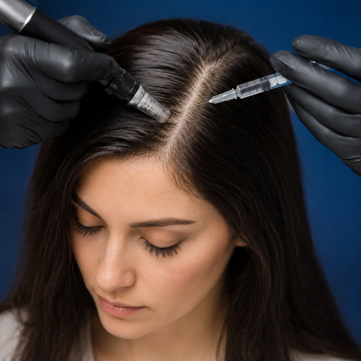Mesotherapy + Microneedling Hair